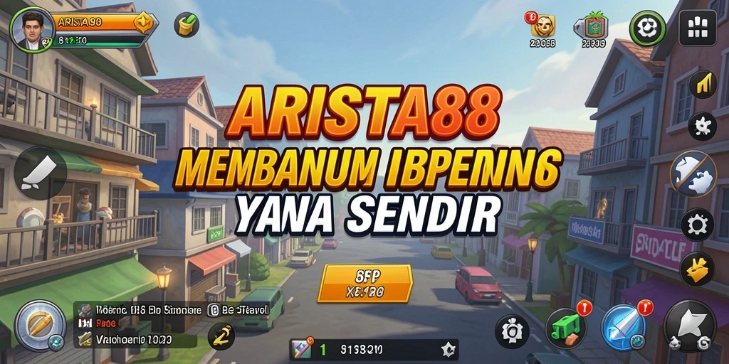Tampilan gameplay ARISTA88 yang menakjubkan dalam membangun bisnis Tycoon.