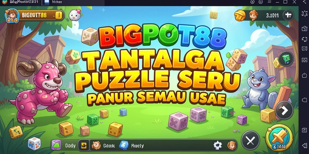 Tampilan gameplay seru dan menantang di BIGPOT88.