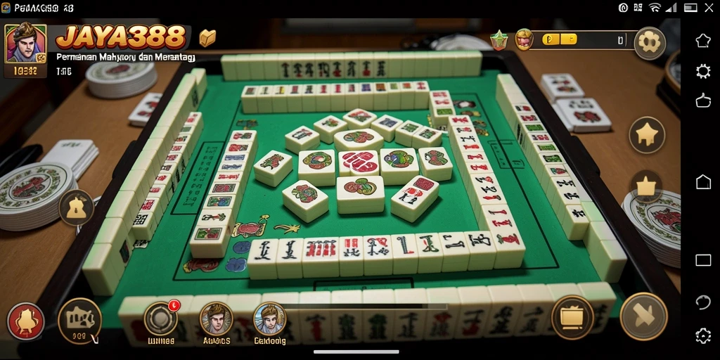 Gameplay seru Mahjong di JAYA388 dengan level yang menantang.