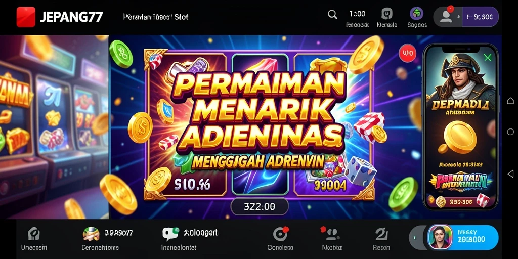 Gameplay menarik dari JEPANG77 dengan fitur slot yang menantang.