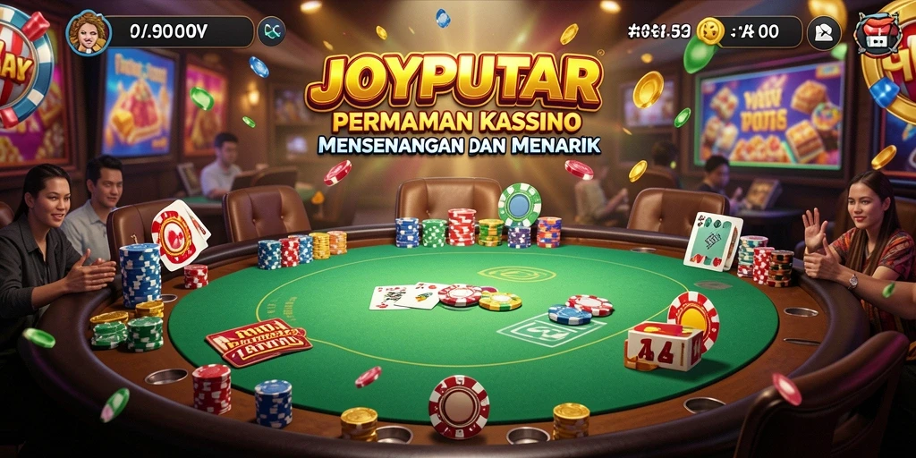 Tampilan gameplay JOYPUTAR yang menarik dan mengasyikkan.