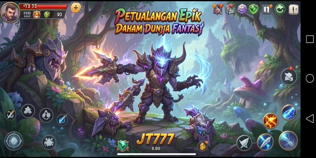 Tampilan gameplay JT777 yang menakjubkan dalam petualangan seru.