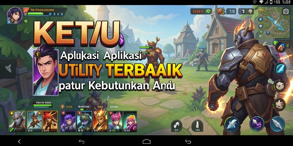 Tampilan antarmuka KETUA yang intuitif dan mudah digunakan.