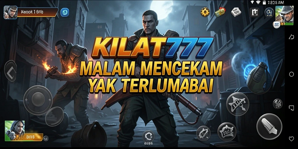 Screenshot KILAT777 menampilkan suasana menakutkan saat menjelajah zona gelap.
