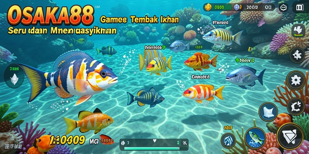 Gameplay seru OSAKA88 Tembak Ikan yang menantang.