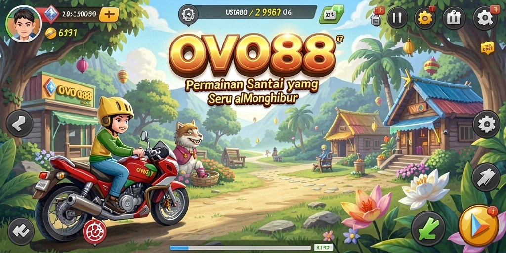 Tampilan gameplay OVO88 yang menarik dan menghibur.