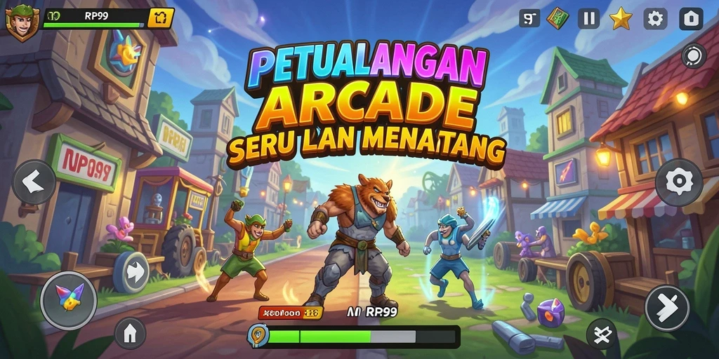 Tangkapan layar gameplay RP99 menampilkan momen seru dan tantangan menegangkan.