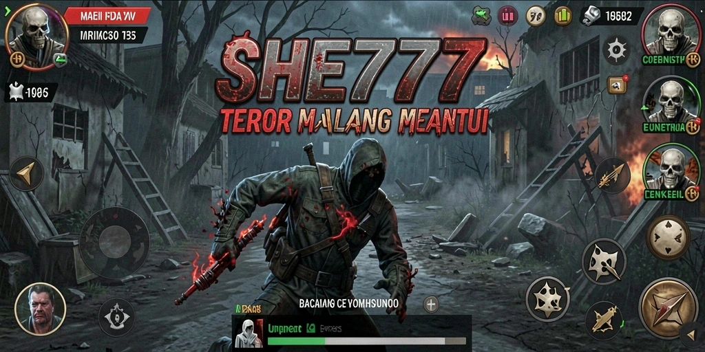 Screenshot menampilkan gameplay menegangkan dalam suasana Horror.