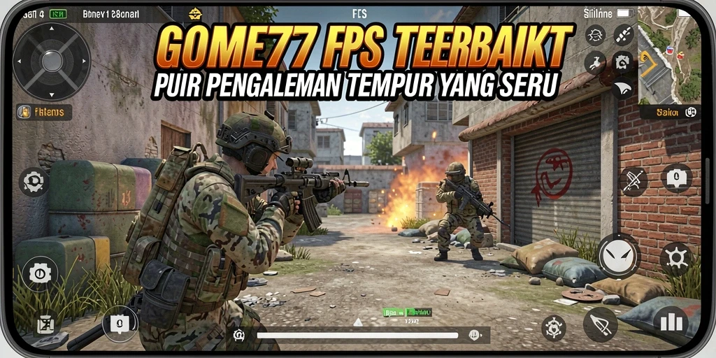 Screenshot menggambarkan intensitas pertempuran di SOV777.