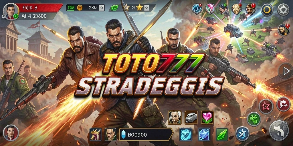Tampilan gameplay TOTO777 dengan elemen strategi yang intens.